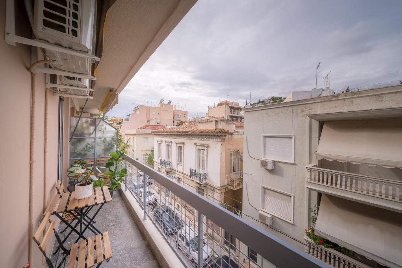 Brand New Aprtm Touching Acropolis Apartman Athén Kültér fotó